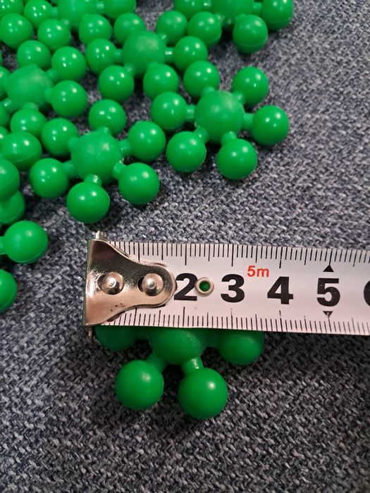 Конструктор пальчиковий молекула сніжинка 70 шт