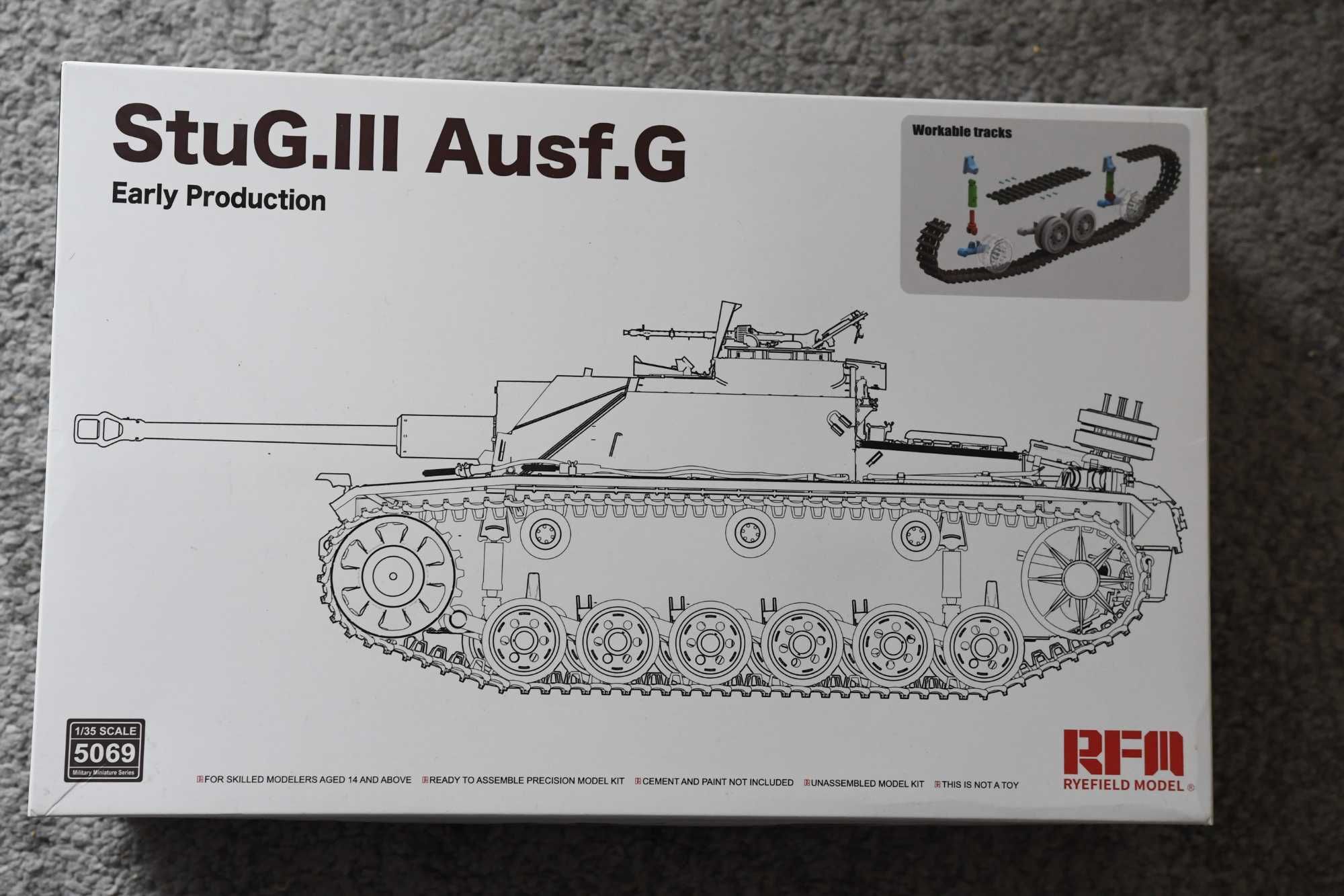 Rye Field Model  RM-5069 Stug. III Ausf. G Early Production + bonus
