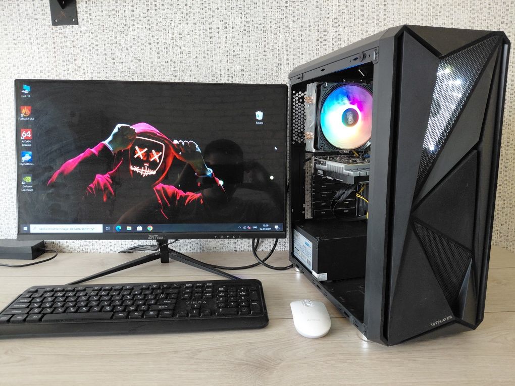 Ігровий ПК:Core i7-3770, GeForce GTX 1650 4GB, 8GB DDR3
