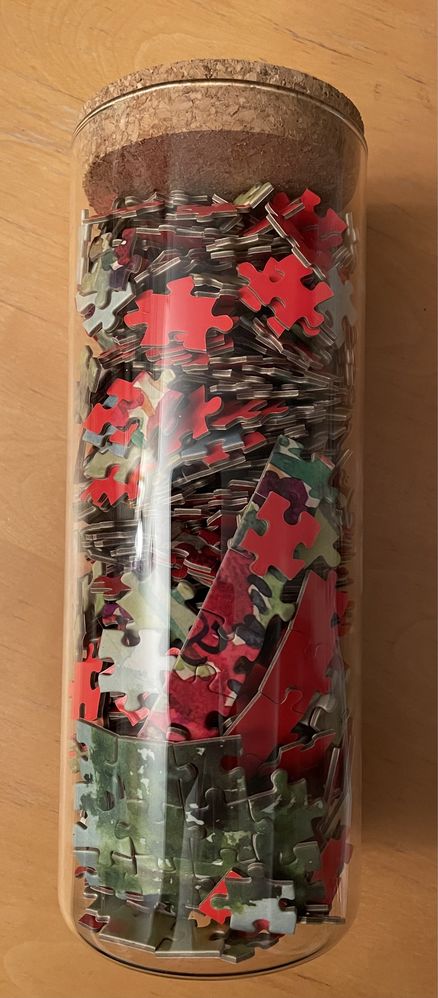 Puzzle w słoiku Smukee 800 elementów malarstwo Poznań