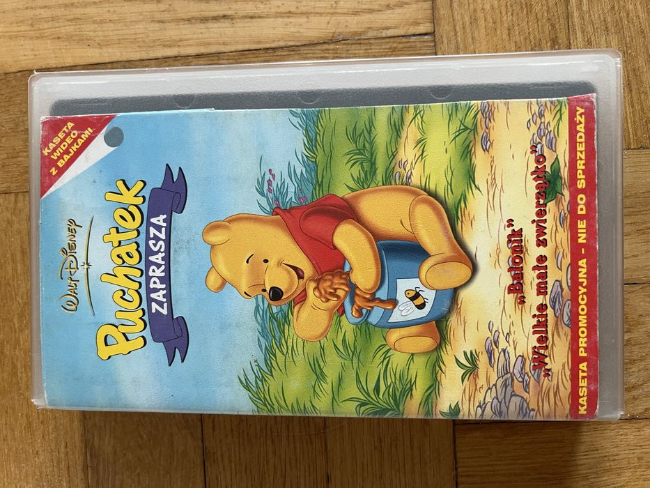 Kaseta VHS : Walt Disnep Puchatek