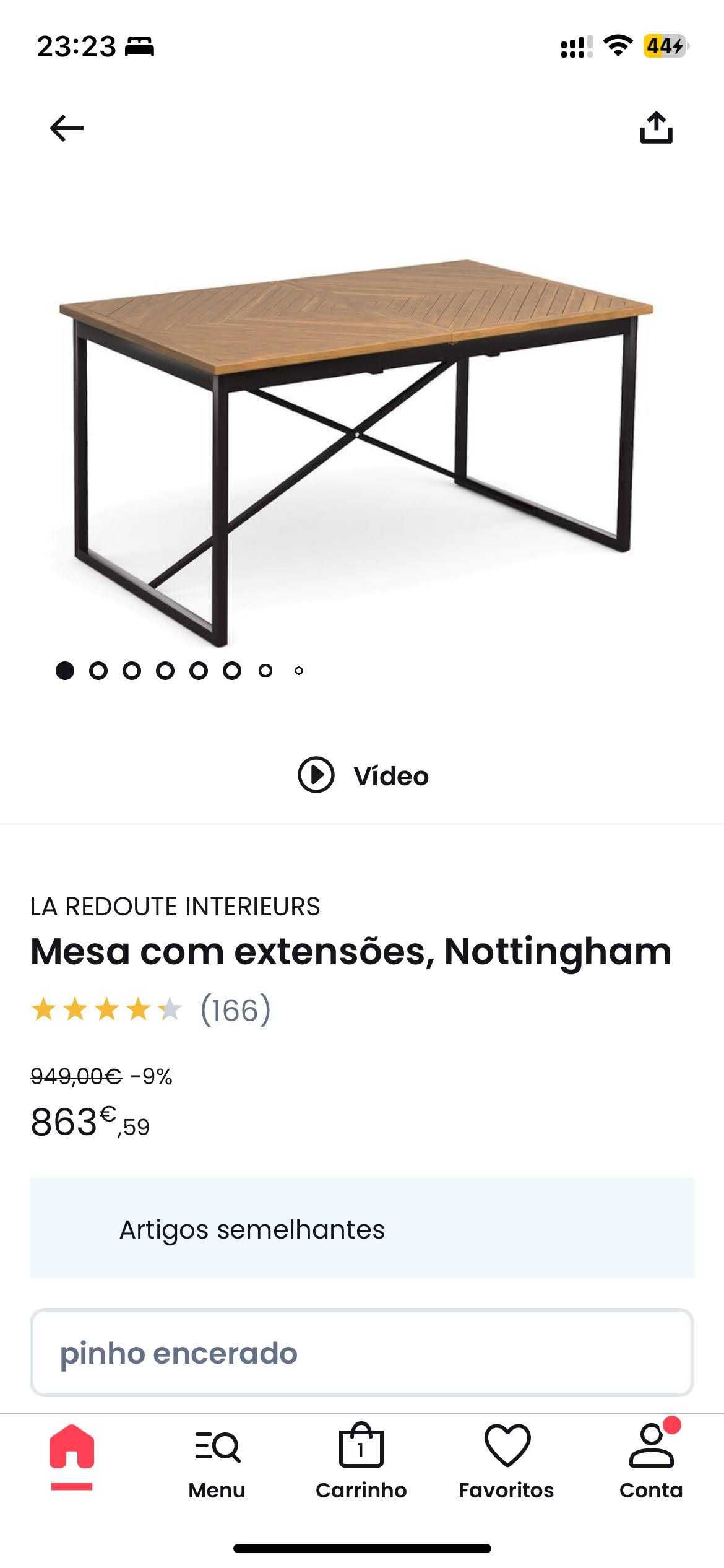 Mesa Sala Jantar Extensível La Redoute