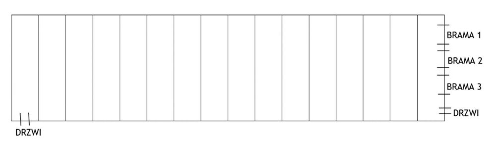 Hala namiotowa dwuspadowa 20x80x5m - NOWA !!!