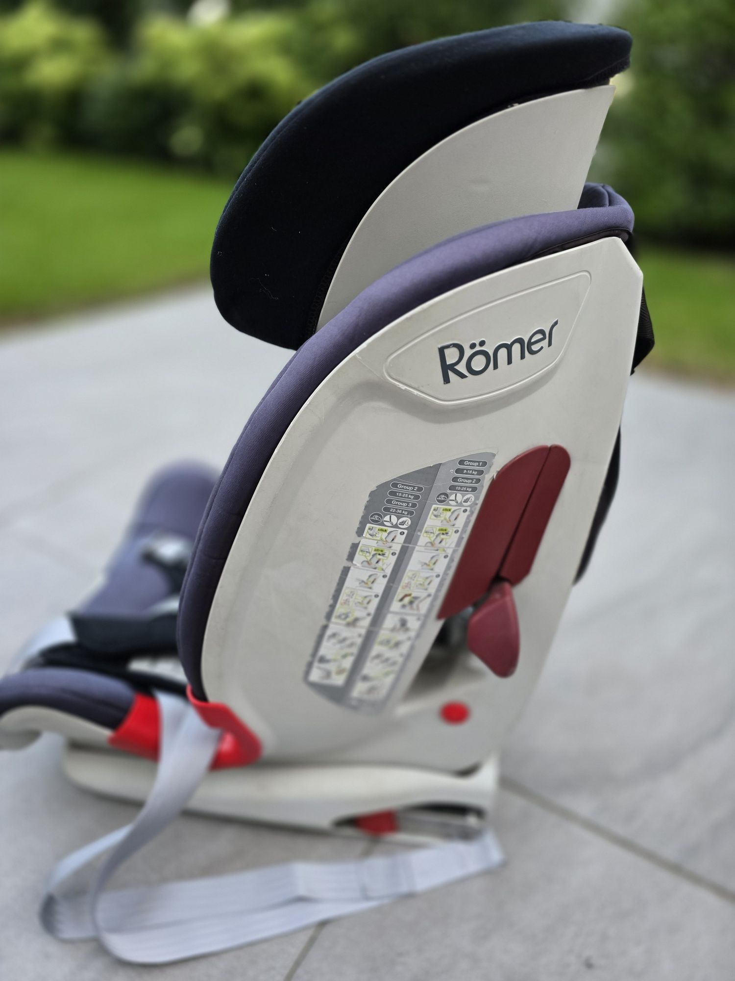 Fotelik samochodowy Römer Britax Advansafix 9m-12lat