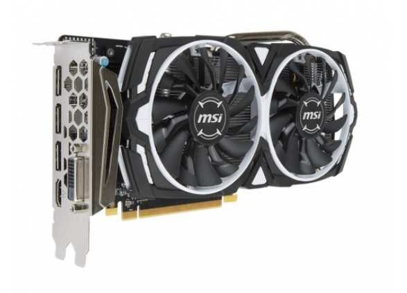 Видеокарта MSI Radeon RX 570 ARMOR OC , 4G .