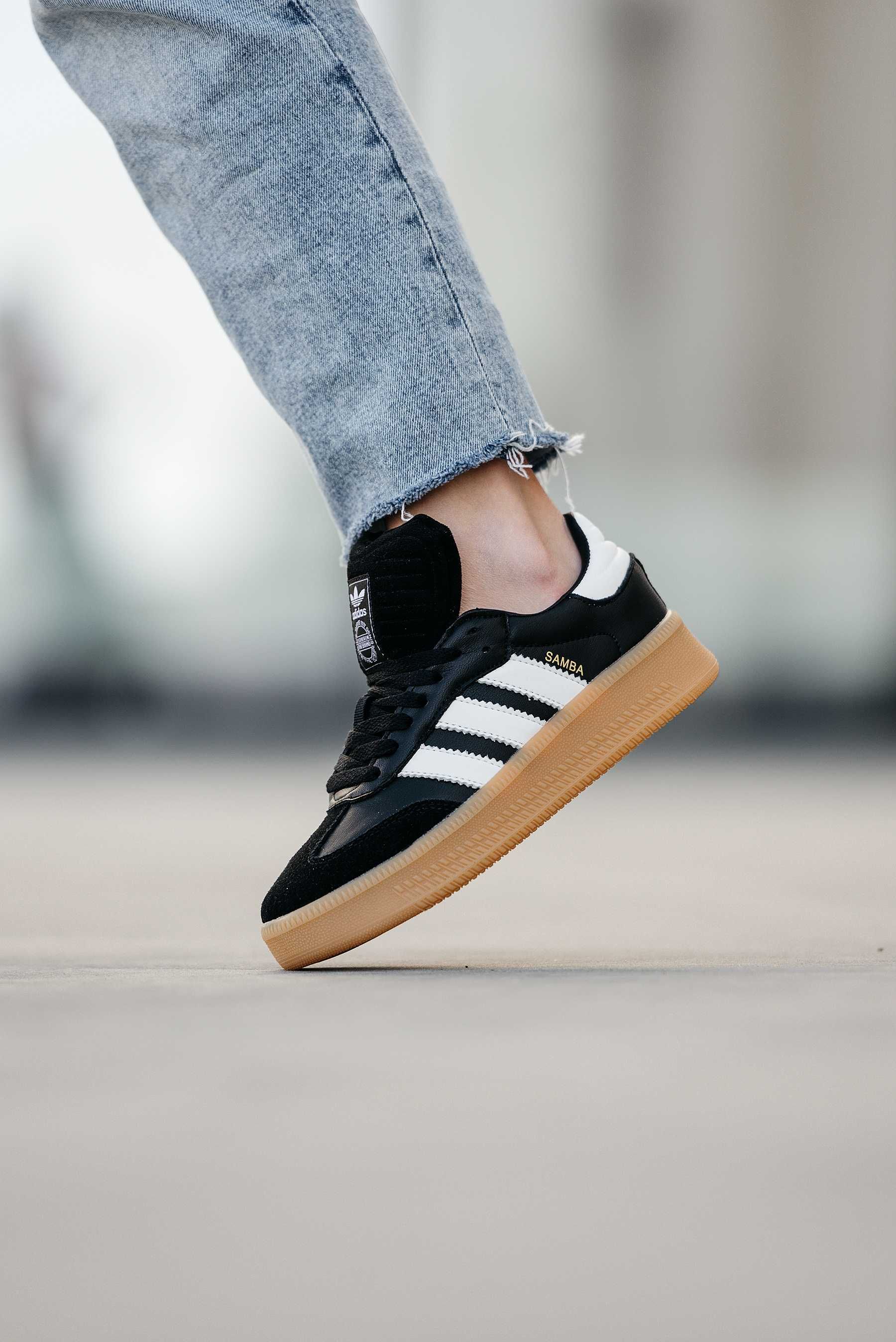 Кроссовки Adidas Samba XLG Black/White