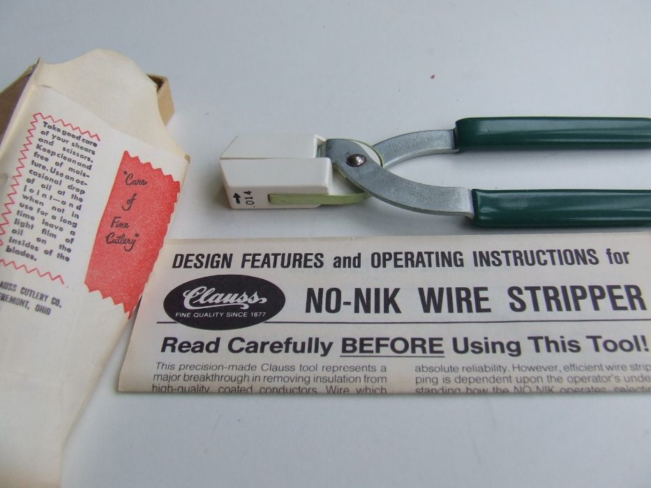 Стрипперы Clauss NO-NIK Wire Stripper .014 и .025