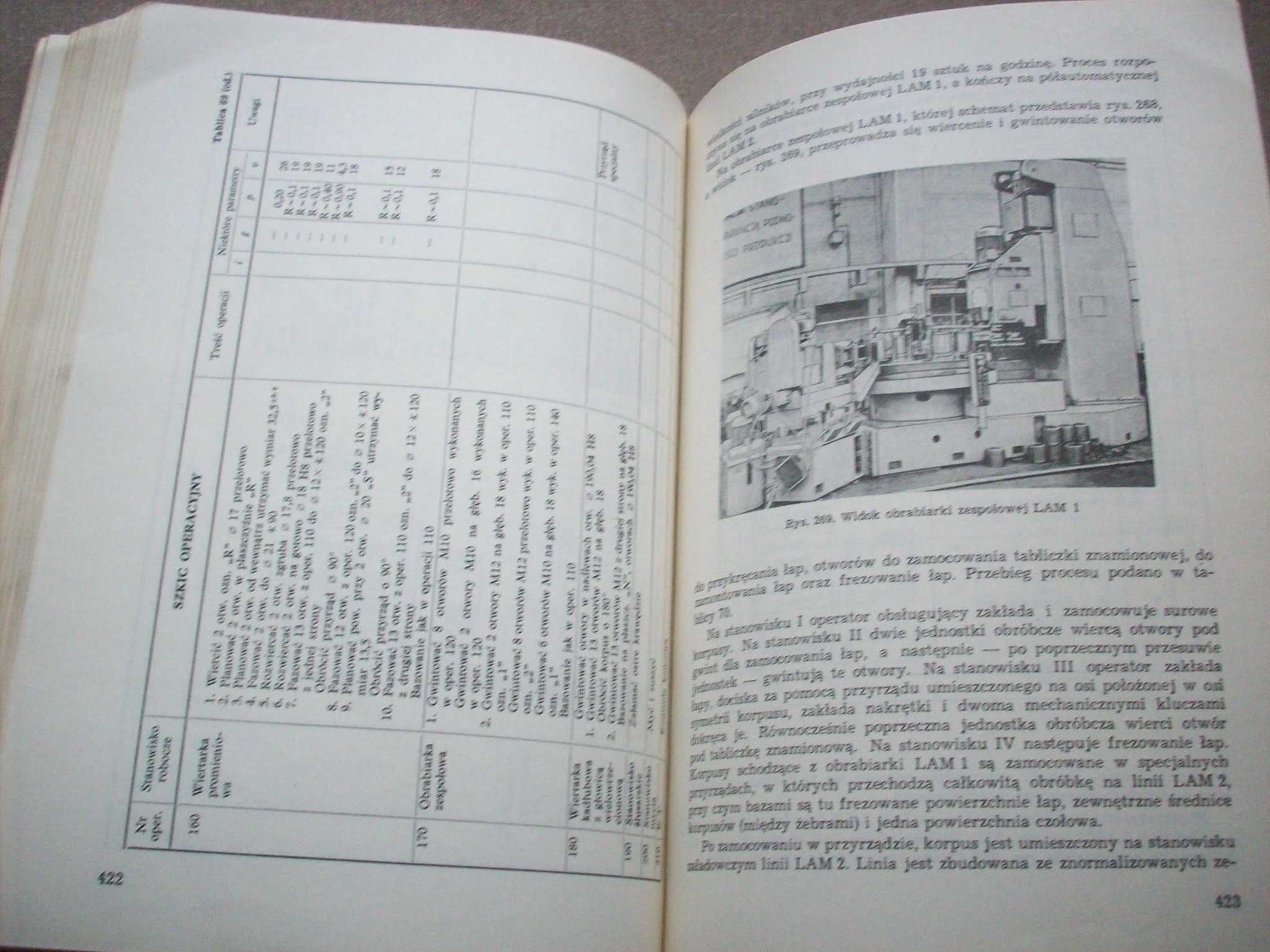 Technologia budowy maszyn, J.Tymowski, 1972.