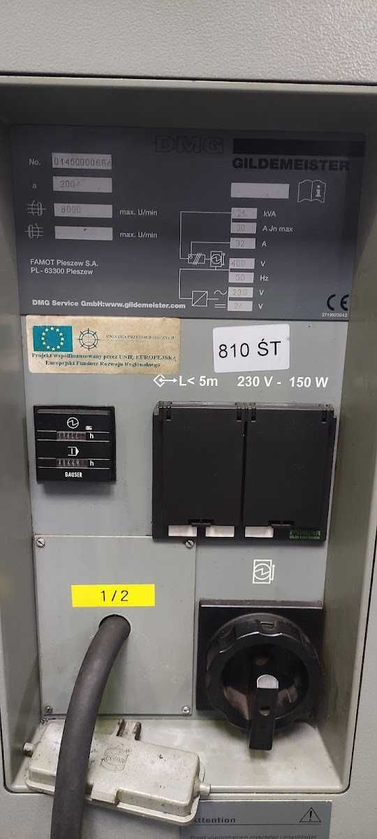 Gildemeister CTX 210 V1 - Tokarka CNC