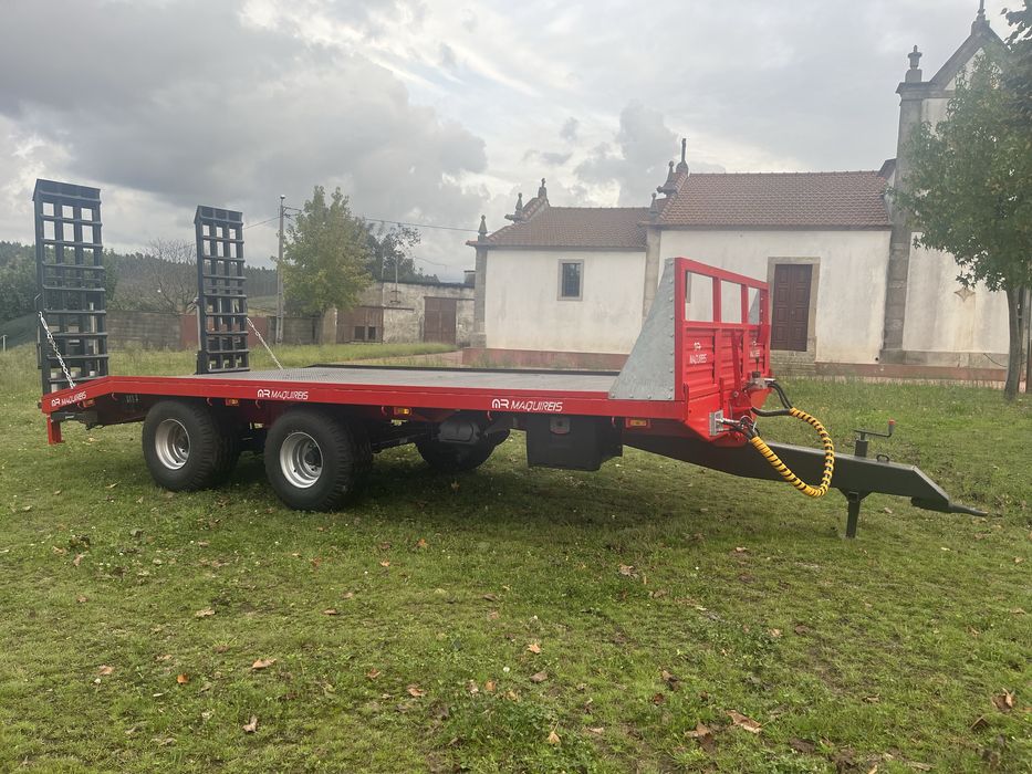 Reboque agricola porta maquinas 10t