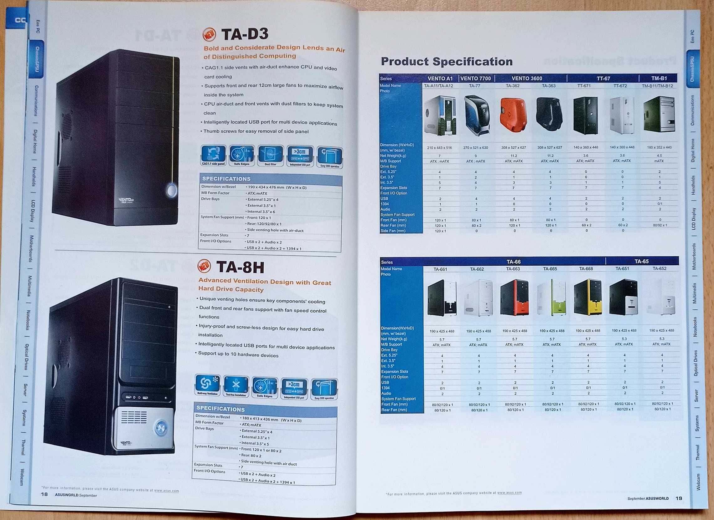 Каталог Asus World september-october 2008