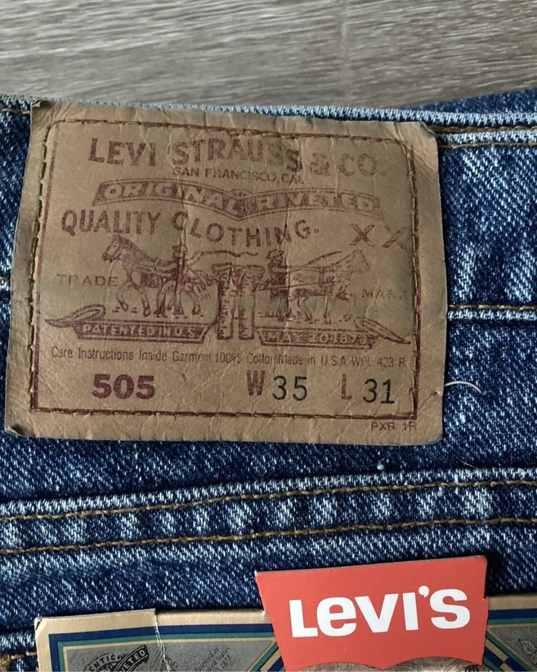 Винтажные джинсы Levi's 505 USA