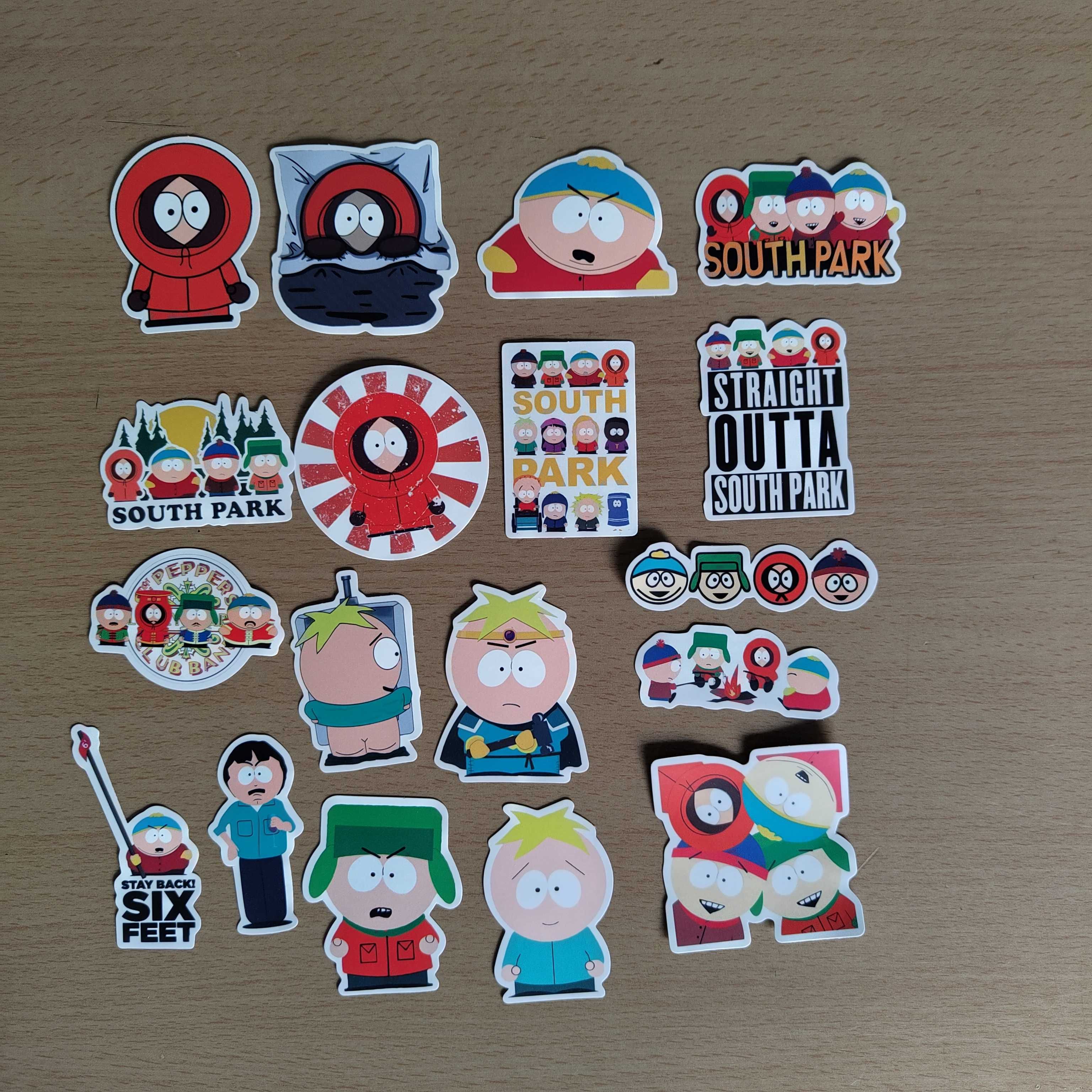 50 Autocolantes Stickers South Park
