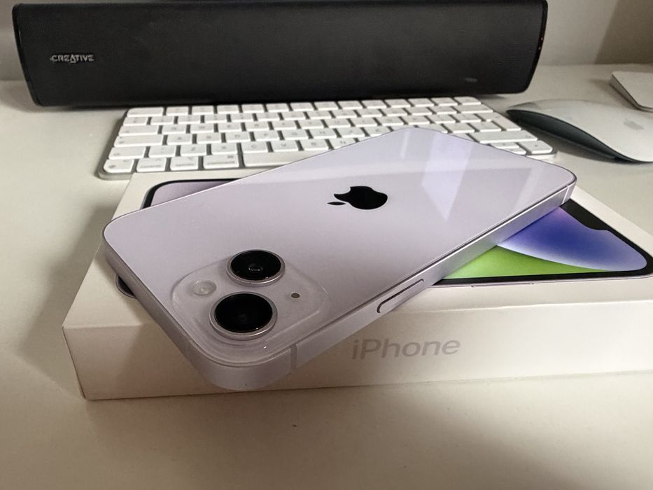 iPhone 14 Plus 128gb Purple Stan Idealny Bareria 95% od nowości