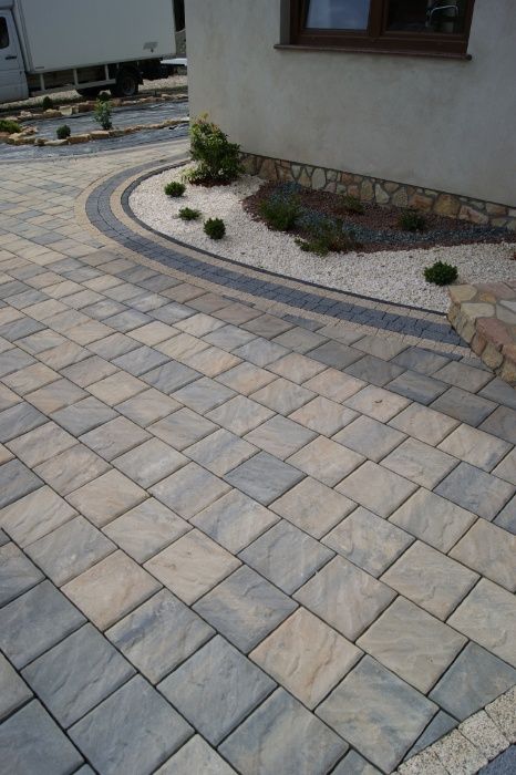 Kostka DEKORACYJNA brukowa chodnikowa BRAVIA 6,5cm