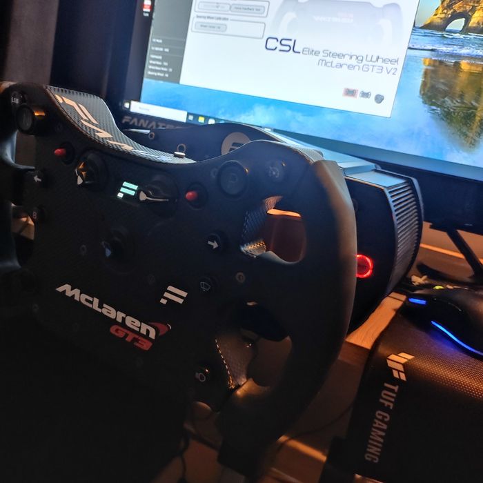 Fanatec GT3 McLaren+Baza Club Sport v2.5 Tanio fajny zestaw