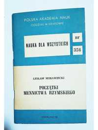 Morawiecki początki mennictwa rzymskiego