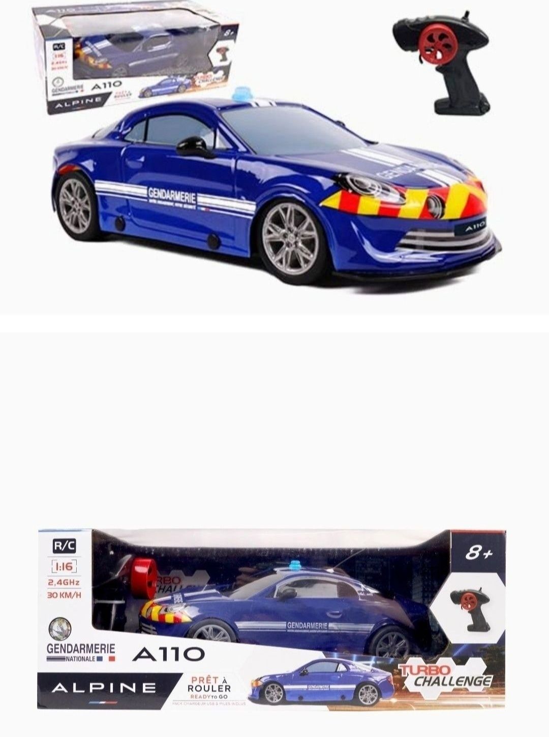 TURBO CHALLENGE - Alpine A110 - Gendarmerie  nowy okazja na prezent