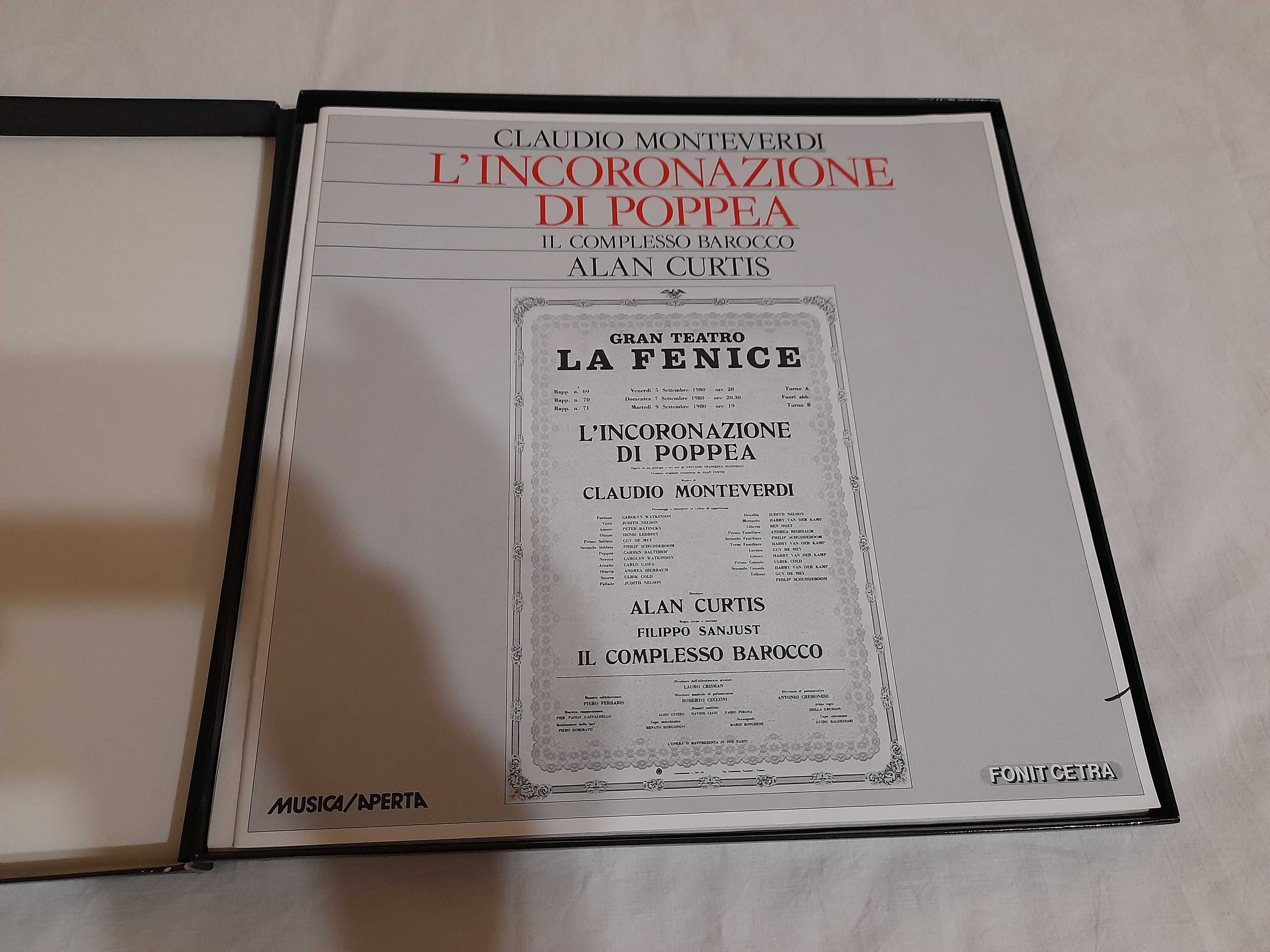 Monteverdi - L' Incoronazione Di Poppea Box 4 x Winyl (33)