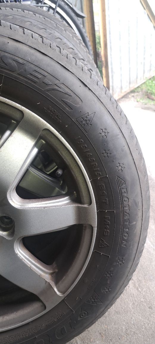 Felgi z oponami  vw golf 5