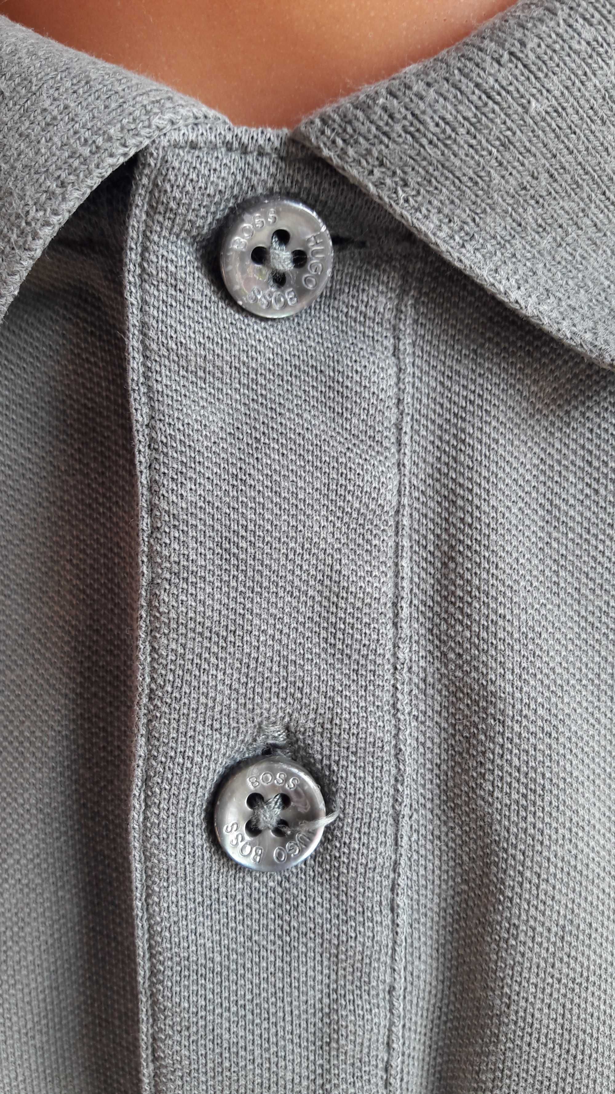 Koszulka polo Hugo Boss zielona
