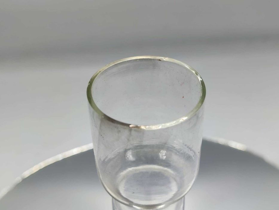 Stary klosz,kominek,śr.39 mm.wys.25 cm.