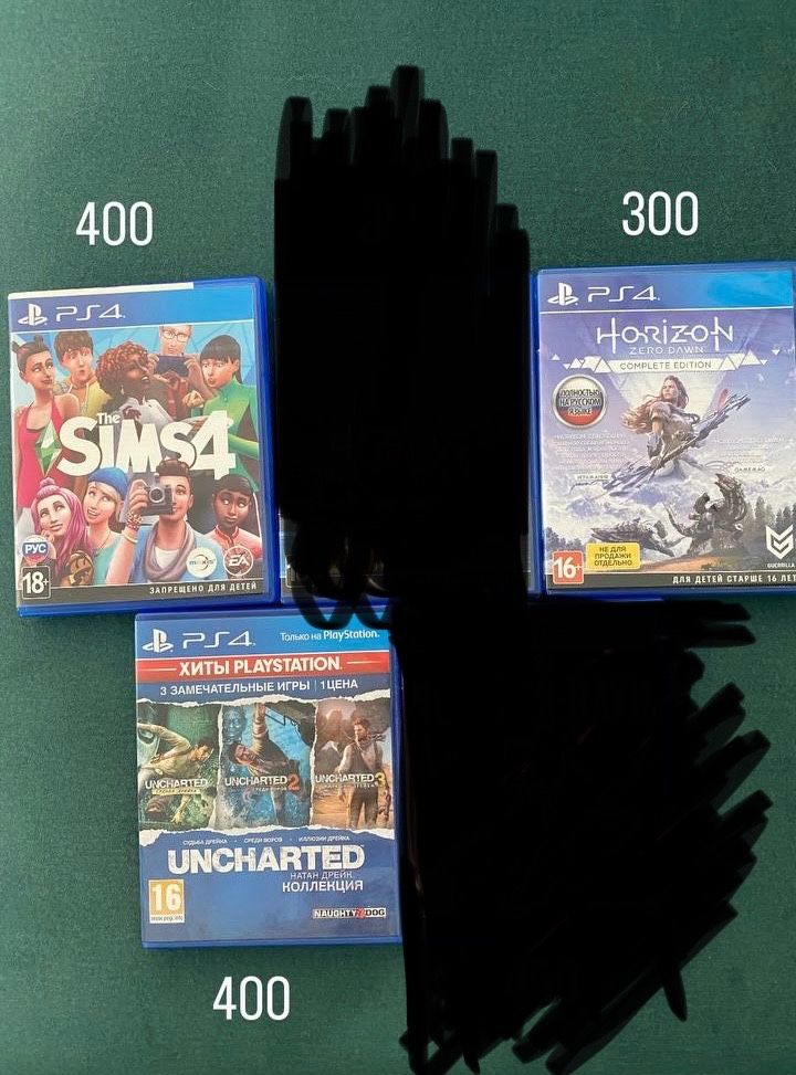 Ігри ps 4 uncharted collection,horizon,sims