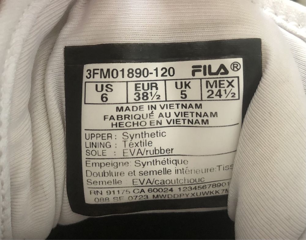 Buty męskie ,,Fila Teratach 600”