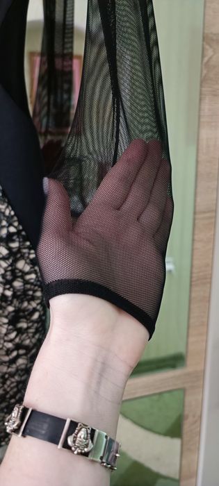 Сукня силуетна чорна футляр міні по фігурі