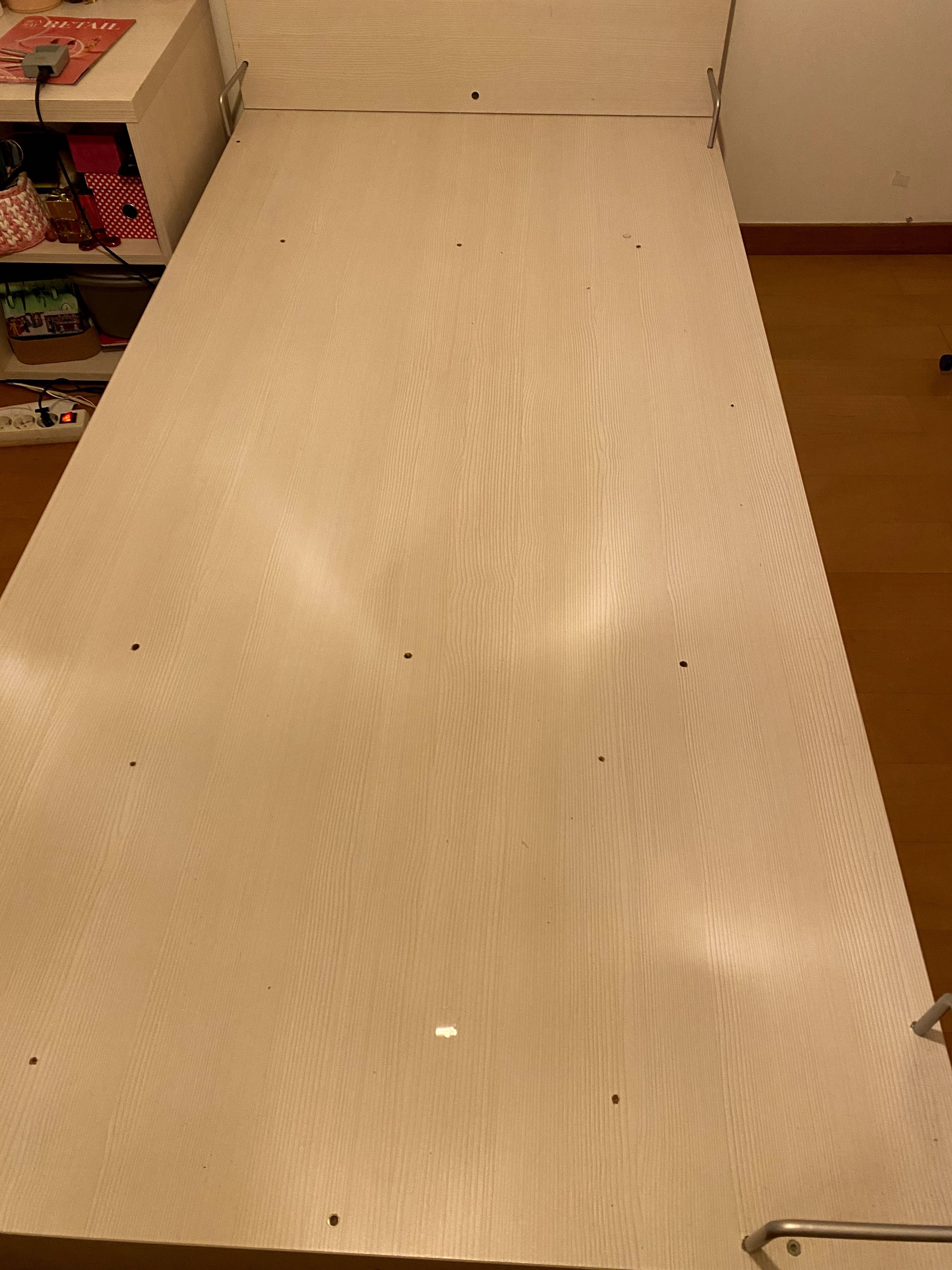 Cama 90X190cm com gaveta para possibilidade de ter cama dupla