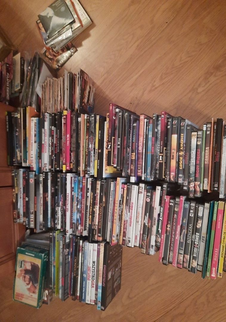 300 szt bajki filmy seriale na dvd
