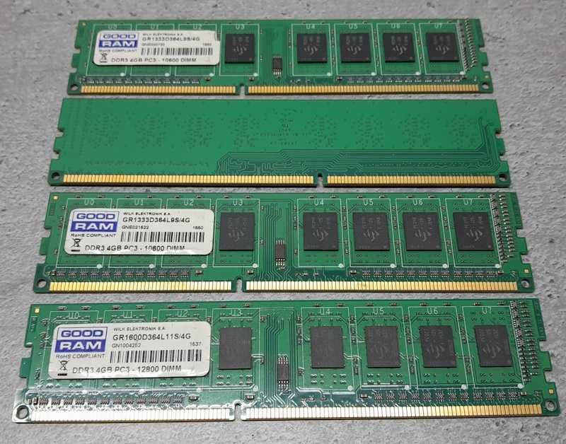 Оперативна пам'ять Goodram DDR3-1333 4096MB PC3-10600