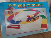 Kolejka  plastikowa Train  Multicolor