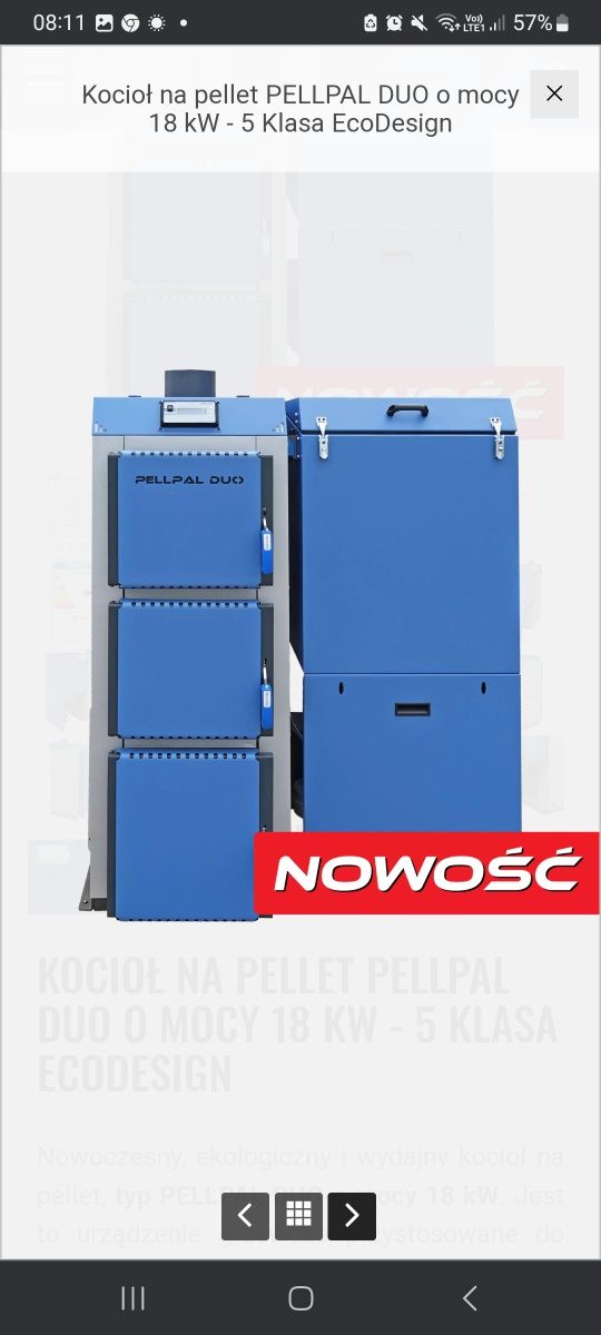Piec pellet zapalarka dofinansowanie lista ZUM