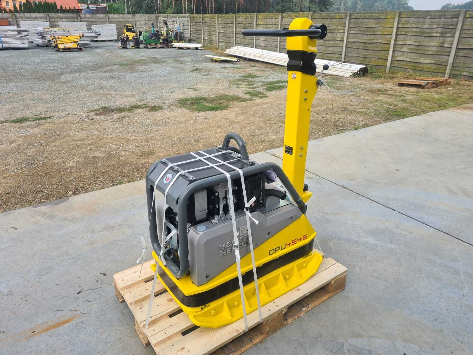 Zagęszcarka Wacker Neuson DPU 4545 HECH z czujnikiem zagęszczenia