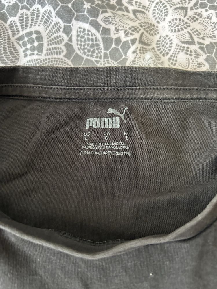 Czarna koszulka Puma