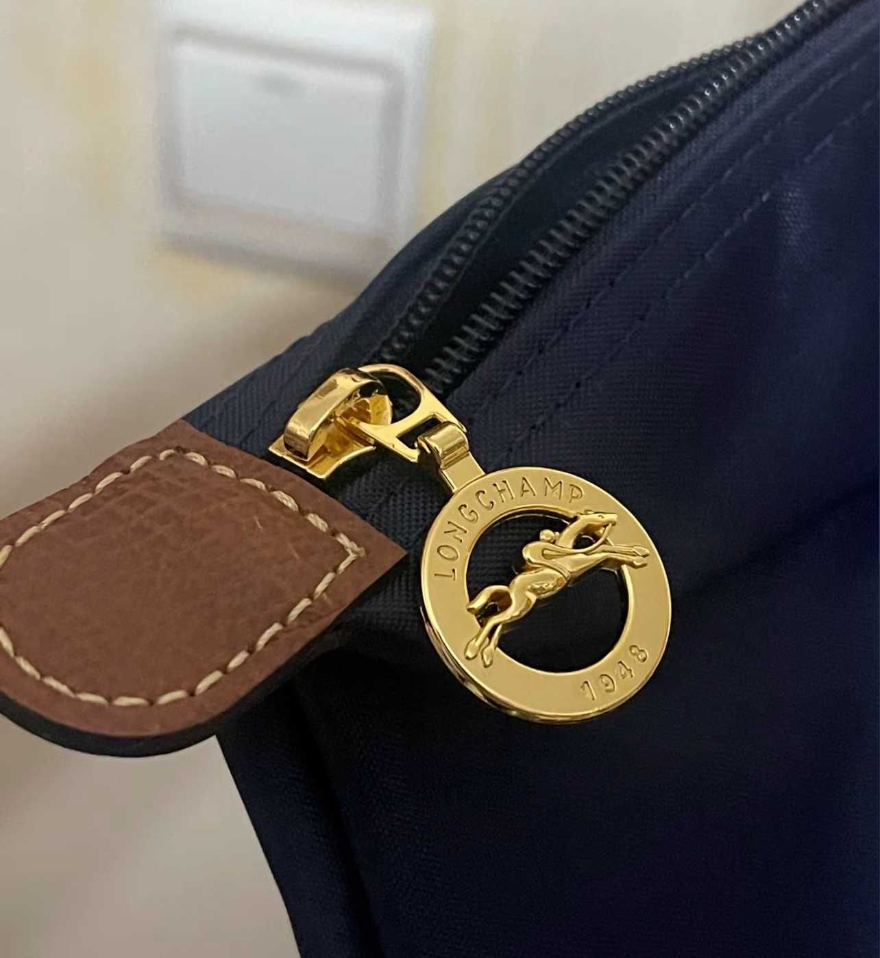 LongChamp Torebka Le Pliage Original L, kolor morza (morski niebieski)