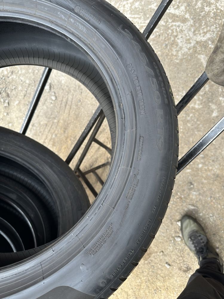 Шины БУ 245 50 R 19 Pirelli Cinturato P7 комплетк резина лето