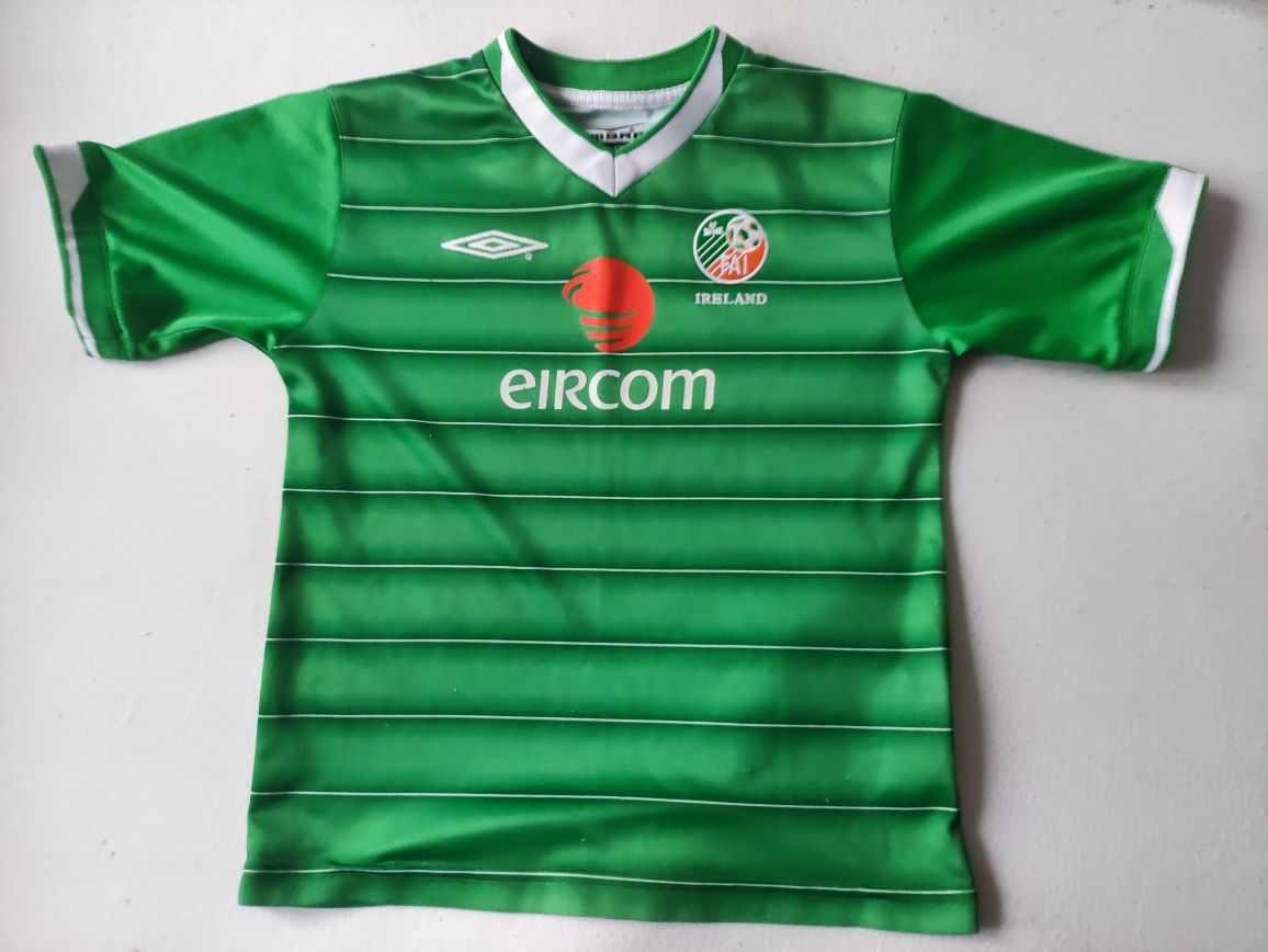 Koszulka sportowa dla dziecka na 6/7 lat  Umbro ireland rozmiar 122