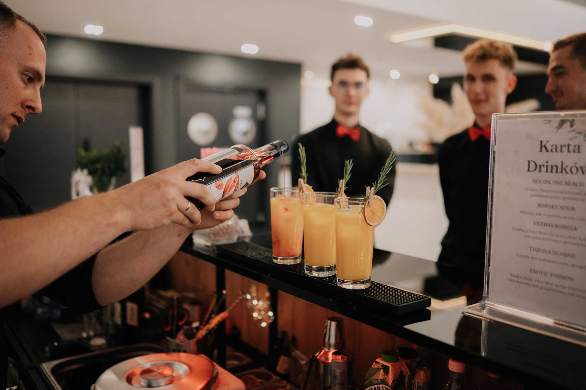drink bar na wesele
