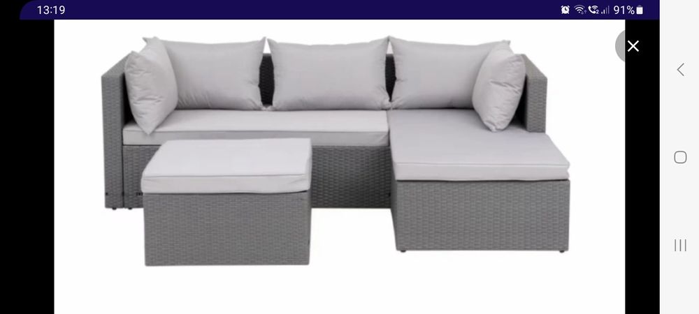 Rogówka na taras, ogród o wymiarach 200x150cm, bardzo wygodna, nowa