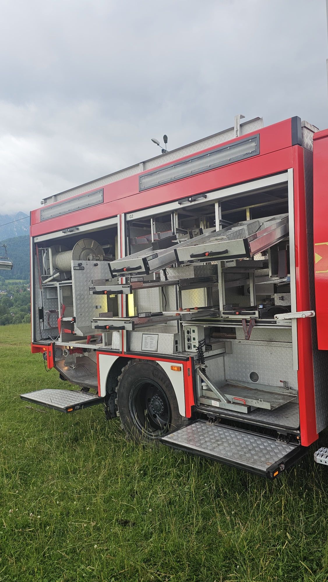 Man 4x4 14 224  CNBOP 2800L Straż Pożarna Pożarniczy  wóz Strażacki LE