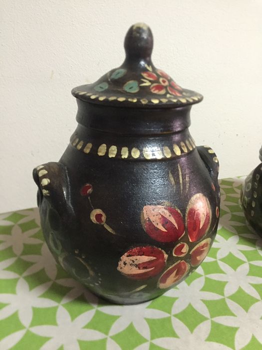 Pote e jarro da casa mimoso, olaria de Juncais