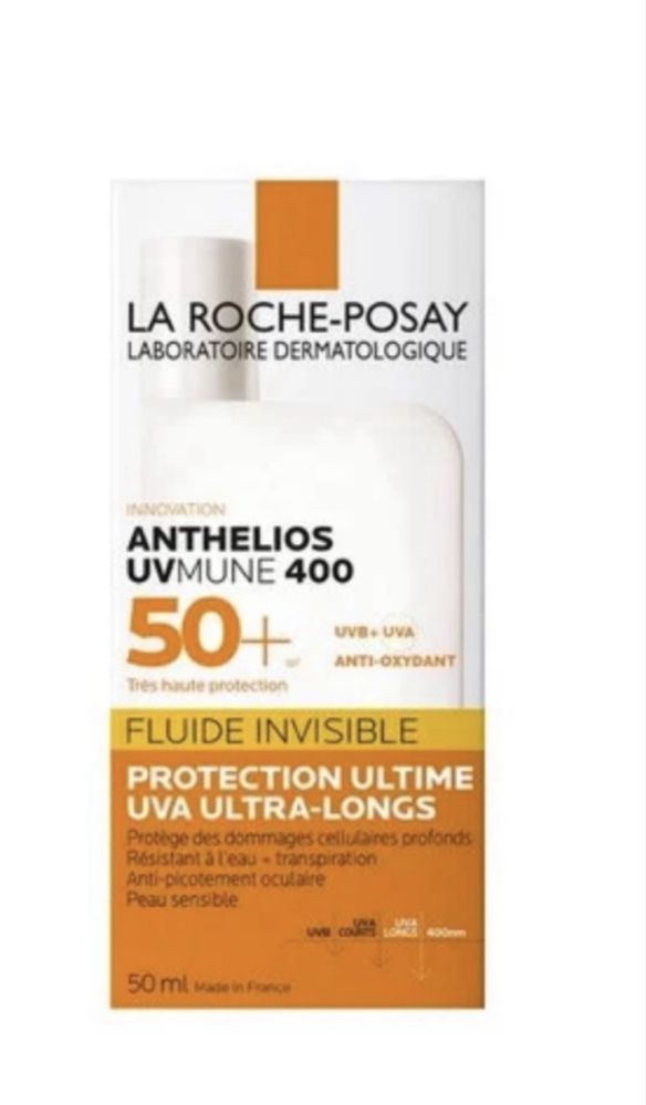 СПФ ля рош крем La Roche для обличчя спф 50 , spf 50 флюід / крем