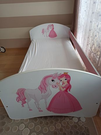 Łóżko dla dziecka dziewczynki 90x180