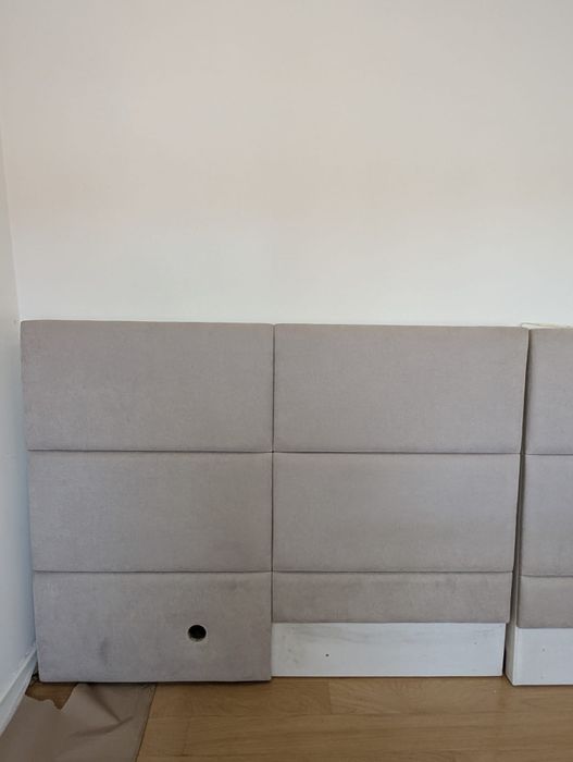 Cabeceira de cama com luz led