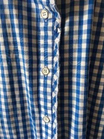 Camisa xadrez azul Gant (40) [ULTIMO PREÇO]