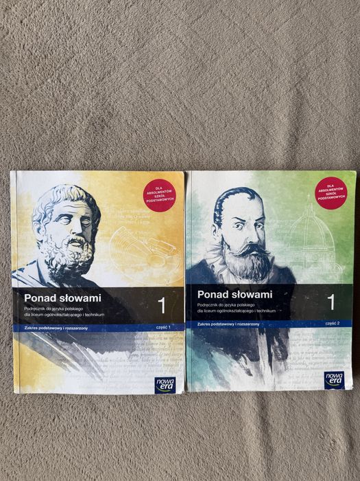 Ponad słowami 1 podręczniki do języka polskiego