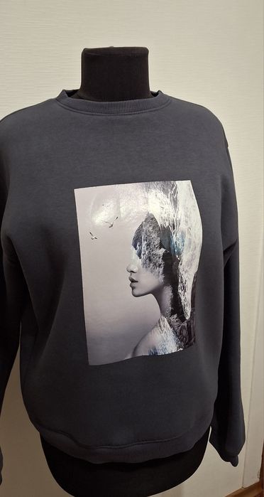 Протам, теплу на флісі, стильну кофту/худi