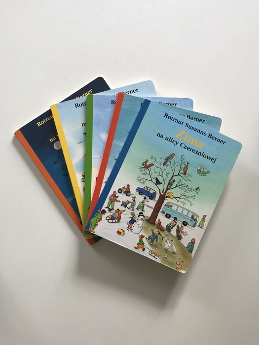Zestaw książek Zima, Wiosna, Lato, Jesień i Noc na ulicy Czereśniowej